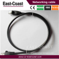 High speed 26awg OFC copper UTP CAT5E RJ45 TO RJ45 Patch cord network cable